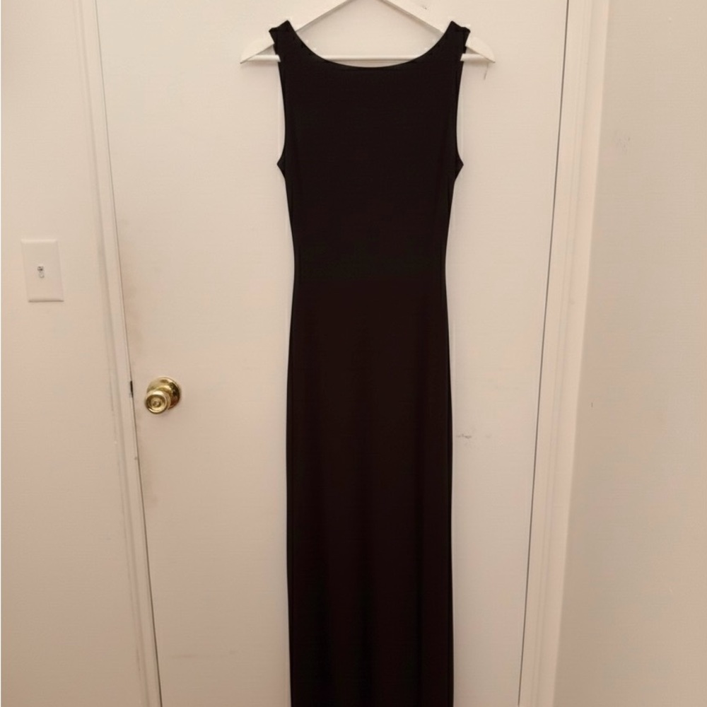 Brand new elegant brown backless dress from Kith - Picture 5 of 6